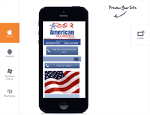 Tablet Screenshot of americanplumbingtn.com
